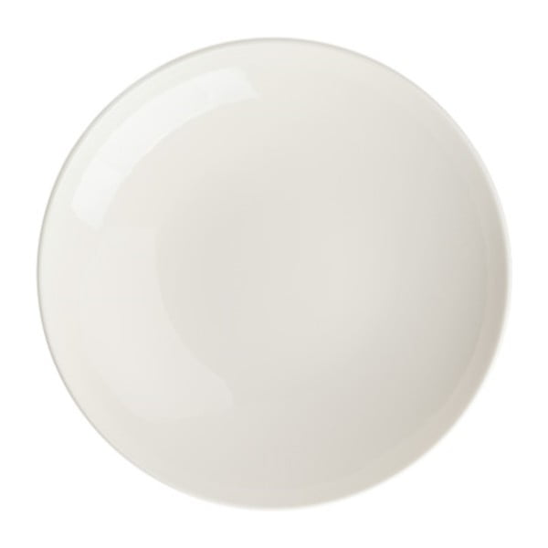Biały porcelanowy talerz głeboki Like by Villeroy & Boch Group White, 23 cm
