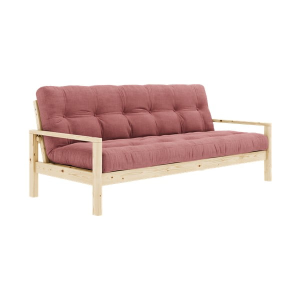 Różowa rozkładana sofa 205 cm Knob – Karup Design-image-3