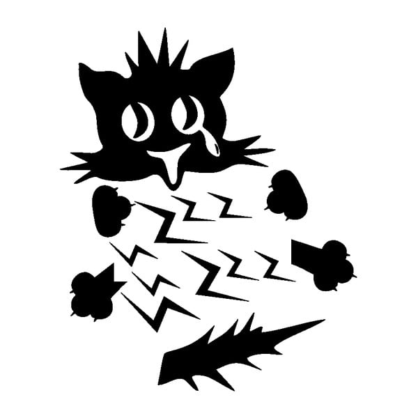 Naklejka Ambiance Plug Kitten Electro-image-2