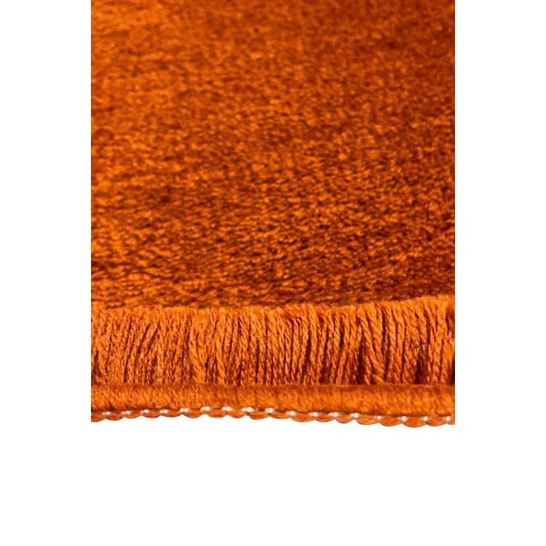 Pomarańczowy dywanik łazienkowy 60x100 cm Colors Of – Foutastic-image-2