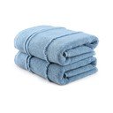 Niebieskie ręczniki frotte zestaw 2 szt. 50x90 cm Arden – Foutastic