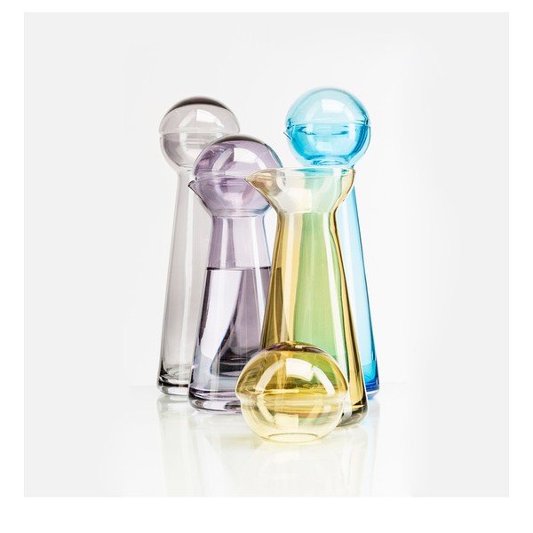 Karafka
  na wino Sagaform Birdie, 0,5 l, fioletowa-image-3