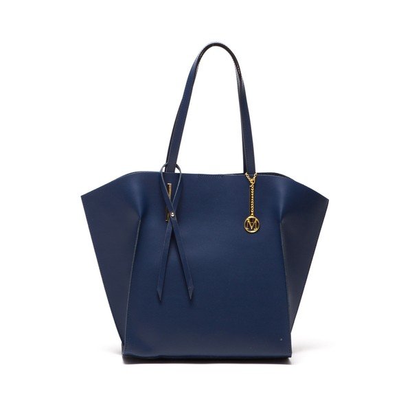 Skórzana torebka Tote 388 Blu