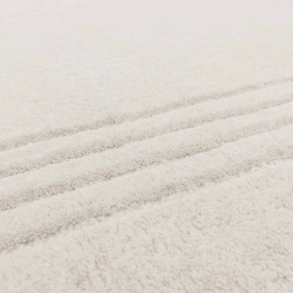 Wełniany dywan tkany ręcznie w kolorze kości słoniowej 120x170 cm Orlo Ivory – Asiatic Carpets (zdjęcie 4)