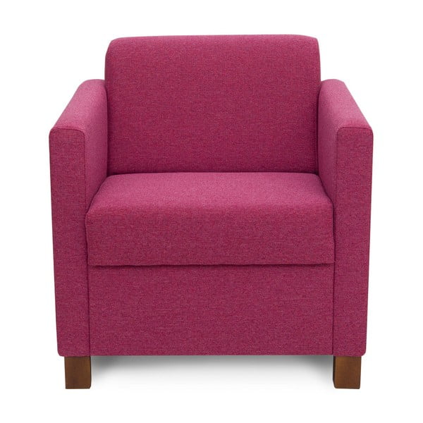 Różowofioletowy fotel Scandic Topaz