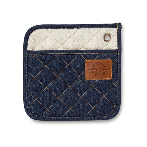 Kwadratowa łapka kuchenna Cooksmart ® Oxford Denim-image-1