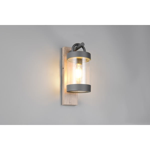 Zewnętrzna lampa ścienna (wysokość 33 cm) Sambesi – Trio-image-2