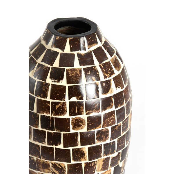 Brązowy bambusowy wazon (wysokość 40 cm) Tudela – Light & Living-image-2