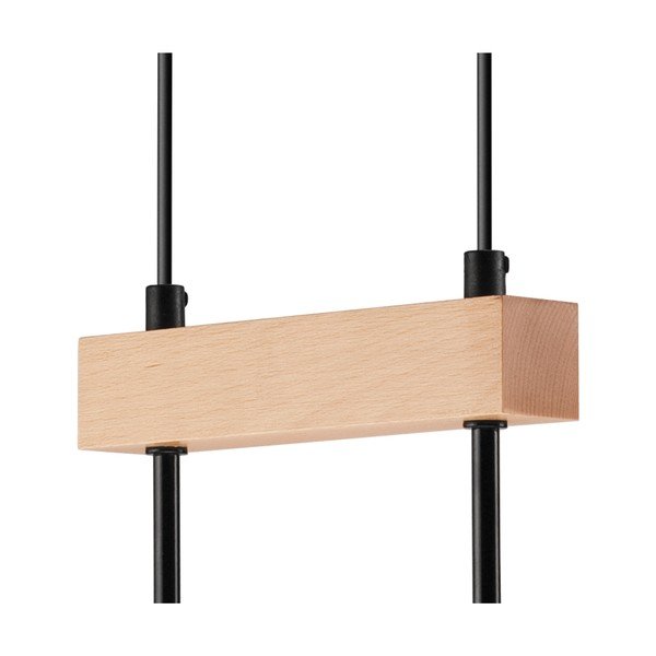 Lampa wisząca w czarno-naturalnym kolorze Orazio – LAMKUR-image-4