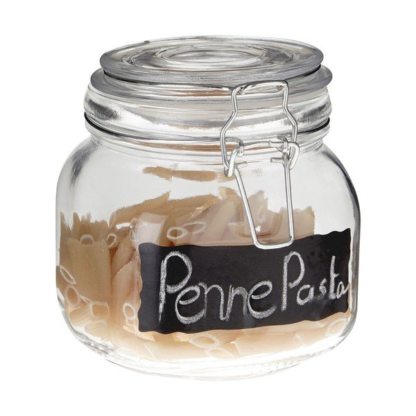 Szklany słoik z etykietą kredową Premier Housewares, 900 ml-image-2