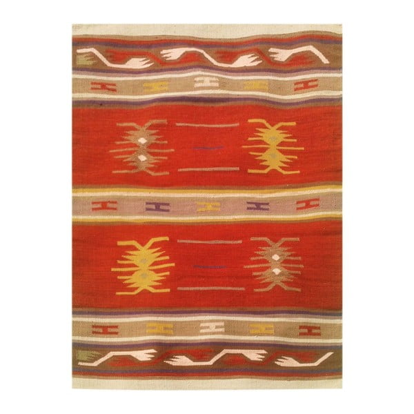 Wełniany dywan Kilim 129, 120x180 cm