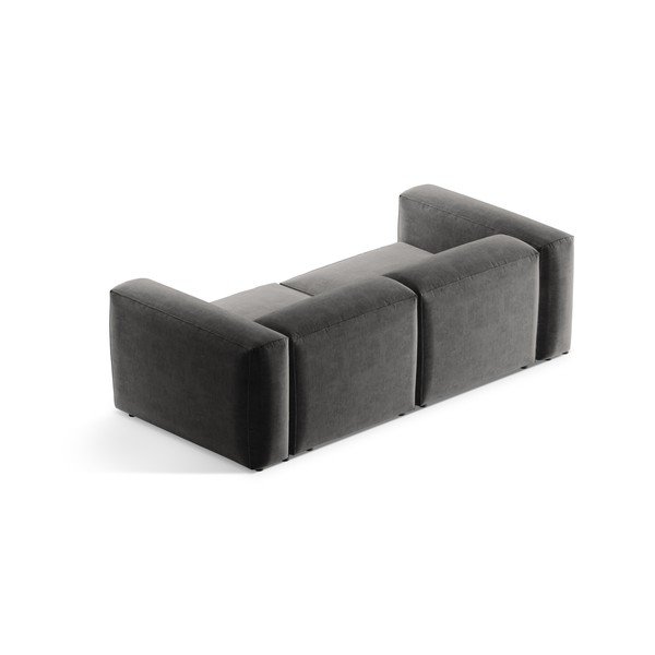 Ciemnoszara sofa 224 cm Bergamo – Cosmopolitan Design-image-4
