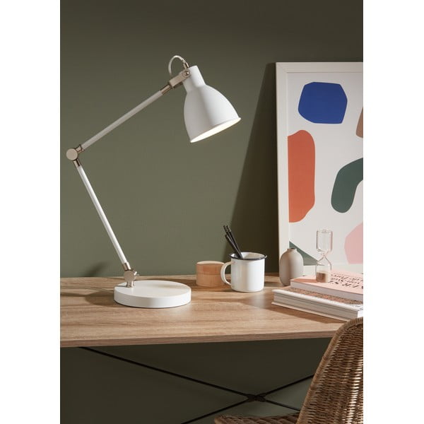 Biała lampa stołowa Markslöjd House Table White-image-1