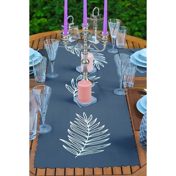 Zestaw 4 tekstylnych mat stołowych i bieżnika Minimalist Home World-image-2