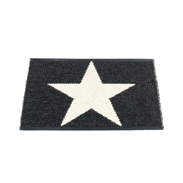 Czarno-biały dywan odpowiedni na zewnątrz 70x50 cm Viggo Black – Pappelina