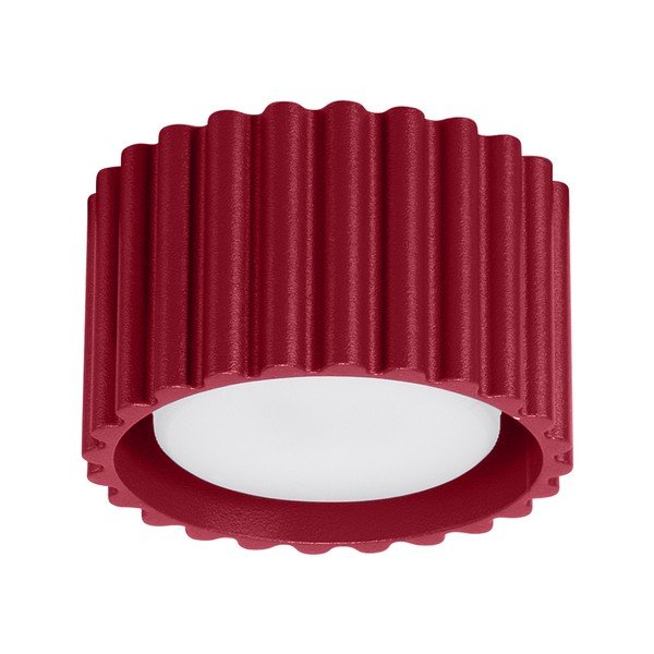 Bordowa metalowa lampa punktowa ø 10 cm Zora – Sollux