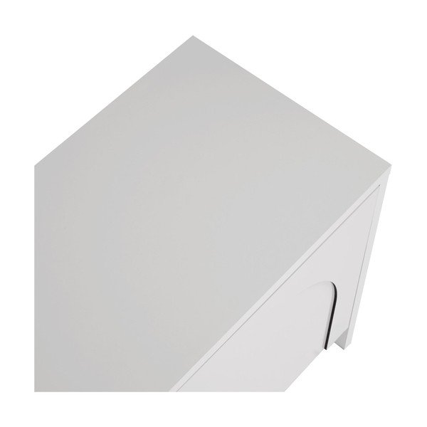 Biała szafka pod TV 180x45x32 cm Aurelia – Kalune Design-image-4