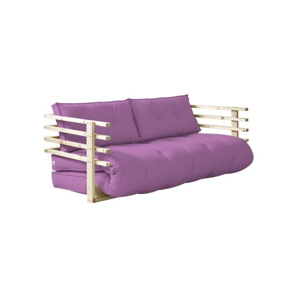 Sofa rozkładana Karup Funk Natural/Taffy Pink-image-3