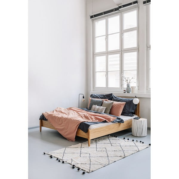 Jasnobrązowa pościel dwuosobowa z bawełny stonewashed Bonami Selection, 200x200 cm-image-3