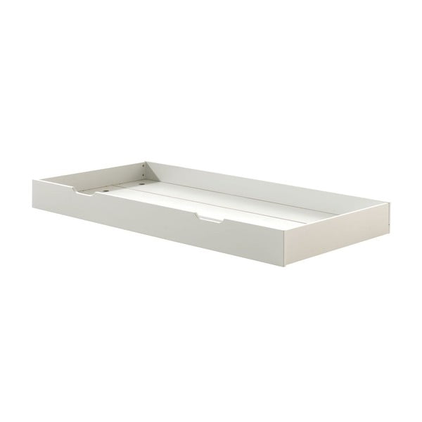 Biała szuflada pod łóżko dziecięce 90x200 cm Fritz – Vipack
