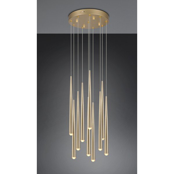 Lampa wisząca LED w kolorze złota ø 30 cm Cala – Trio Select-image-2