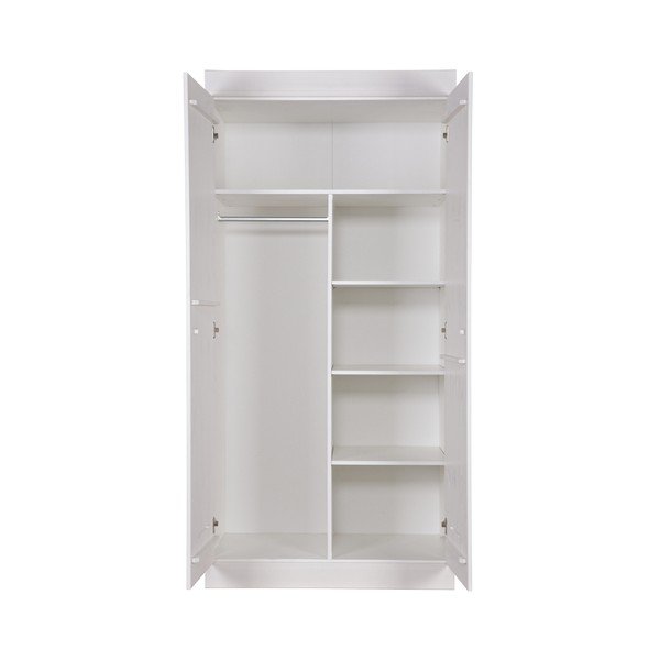 Szafa dwudrzwiowa Locker, biała-image-3