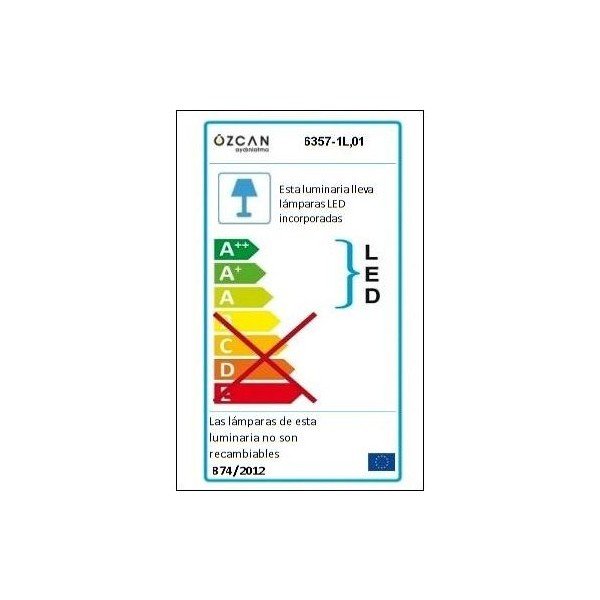 Biała lampa sufitowa Homemania Decor Derin Serenity-image-1