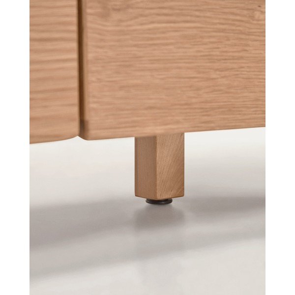 Niska komoda w dekorze dębu 150x71 cm Rasha – Kave Home-image-1