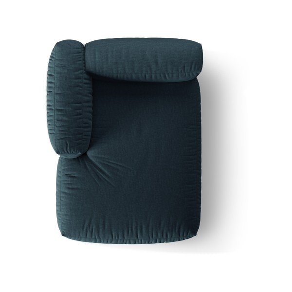 Ciemnoniebieski moduł sofy (lewostronny) Martina – Micadoni Home-image-3