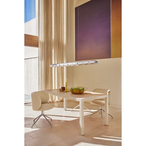 Stół z blatem z drewna dębowego 75x180 cm Alma – Teulat-image-1