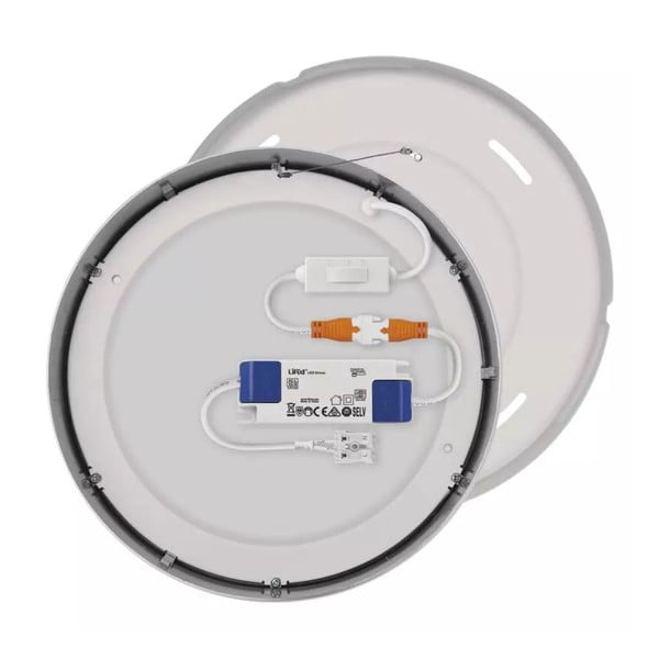 Lampa sufitowa LED w kolorze srebra z połyskiem Nexxo – EMOS-image-2