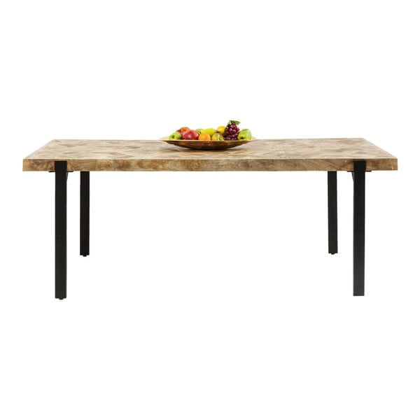 Stół do jadalni z drewna mangowca Kare Design Tortuga