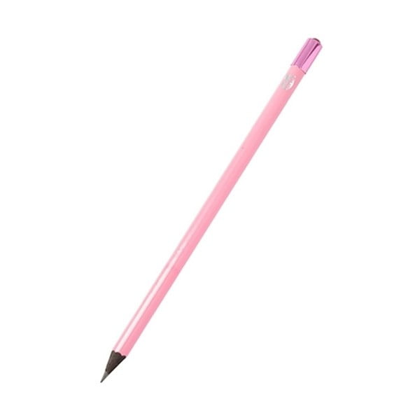Różowy ołówek z dekoracją w kształcie kryształu TINC