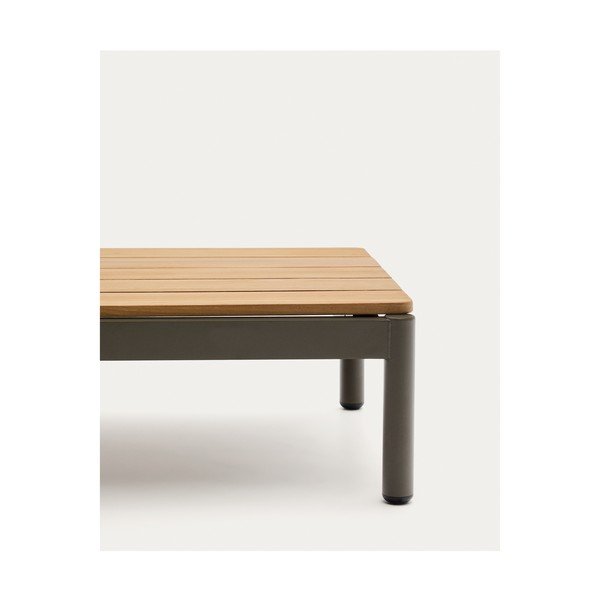 Stolik ogrodowy z litego drewna tekowego 57x91 cm Sorells – Kave Home-image-4
