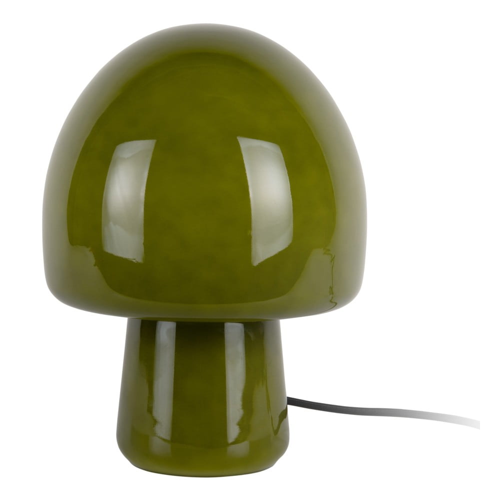 Ciemnozielona lampa stołowa (wysokość 27 cm) Gozar  – Leitmotiv