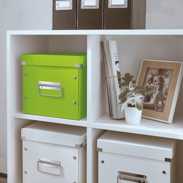 Zielone pudełko do przechowywania Click&Store – Leitz-image-1