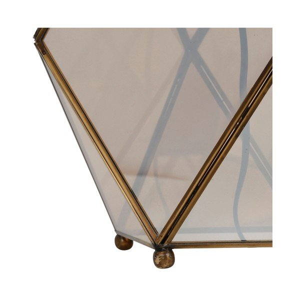 Podstawa lampy w brązowo-złotym kolorze 43 cm Eluminea – Côté Table-image-2