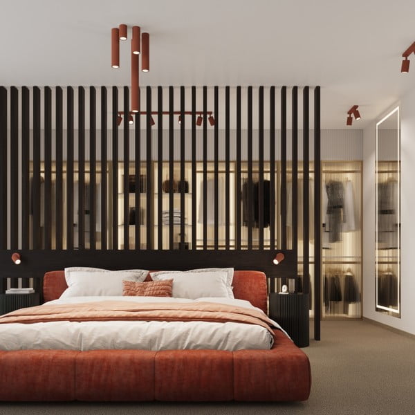 Ceglasta lampa punktowa 8x16 cm Gleam – Sollux-image-4