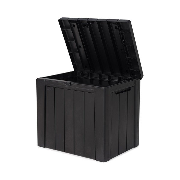 Ciemnoszara plastikowa skrzynia ogrodowa Urban – Keter-image-2