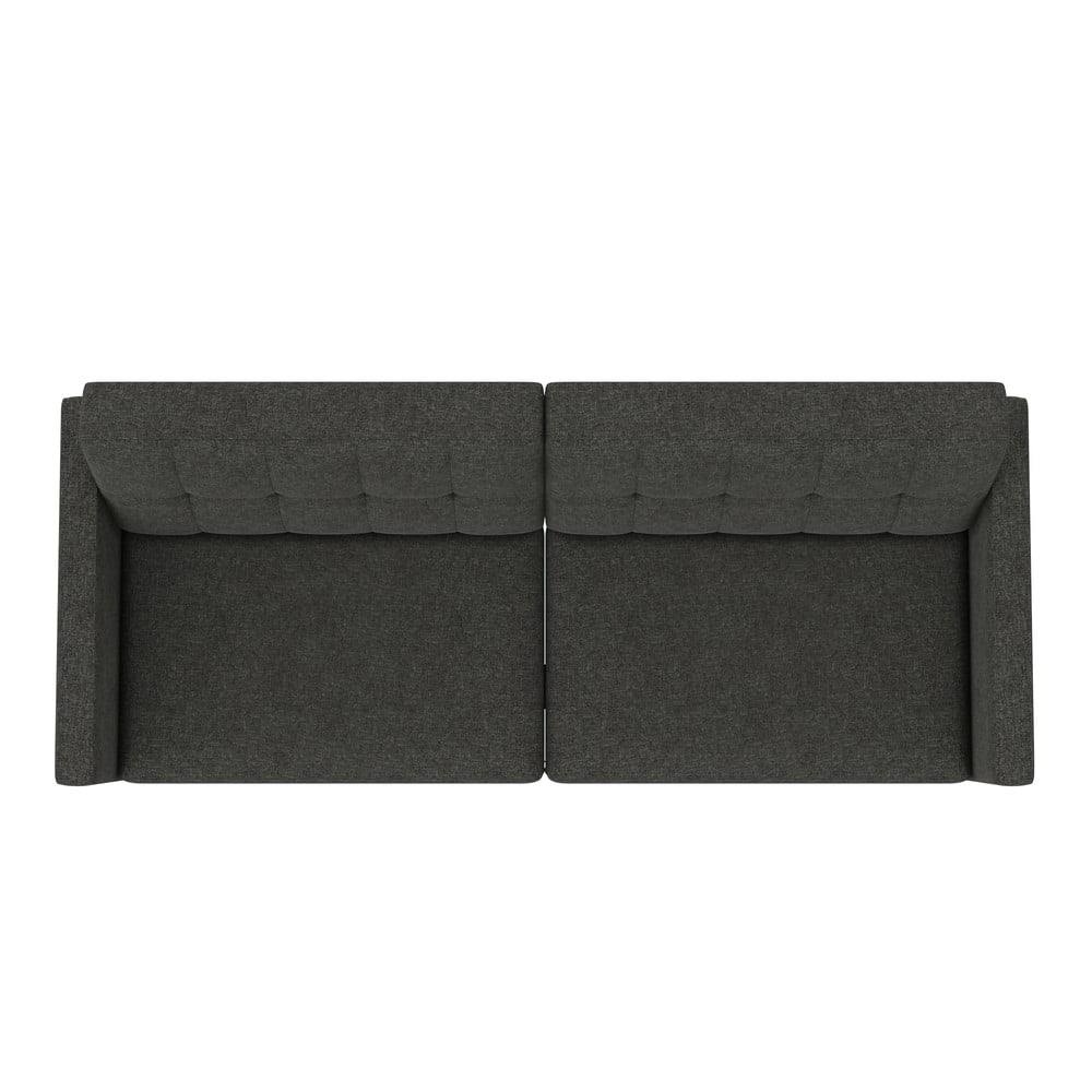 Szara rozkładana sofa 82 cm Hartford – Støraa (zdjęcie 4)