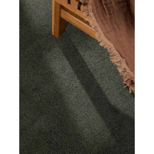 Ciemnozielony okrągły dywan z mieszanki wełny tkany ręcznie ø 160 cm Kari Organic – Villeroy&Boch-image-3