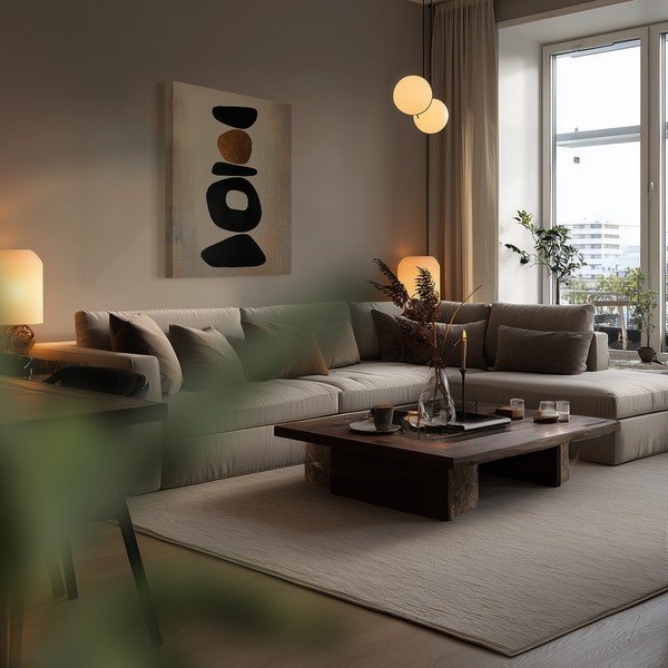 Obraz drukowany na płótnie 70x100 cm Stones – Styler-image-1