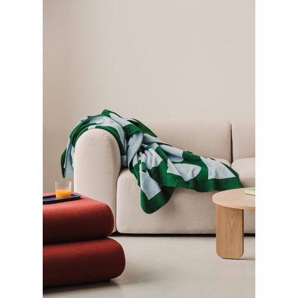 Zielono-niebieski koc 150x200 cm Gilli – noo.ma-image-3