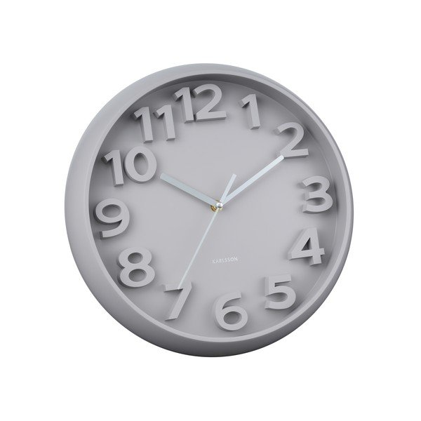 Zegar ścienny ø 33,5 cm Elevated Classic Numbers – Karlsson-image-2