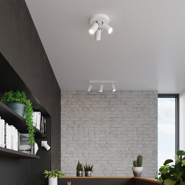 Biała lampa punktowa Etna – Sollux-image-4