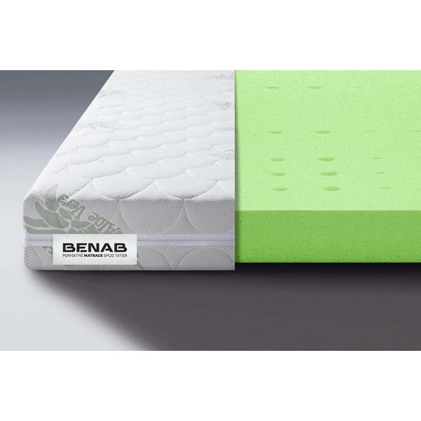 Średnio twardy piankowy topper 160x200 cm – BENAB-image-1