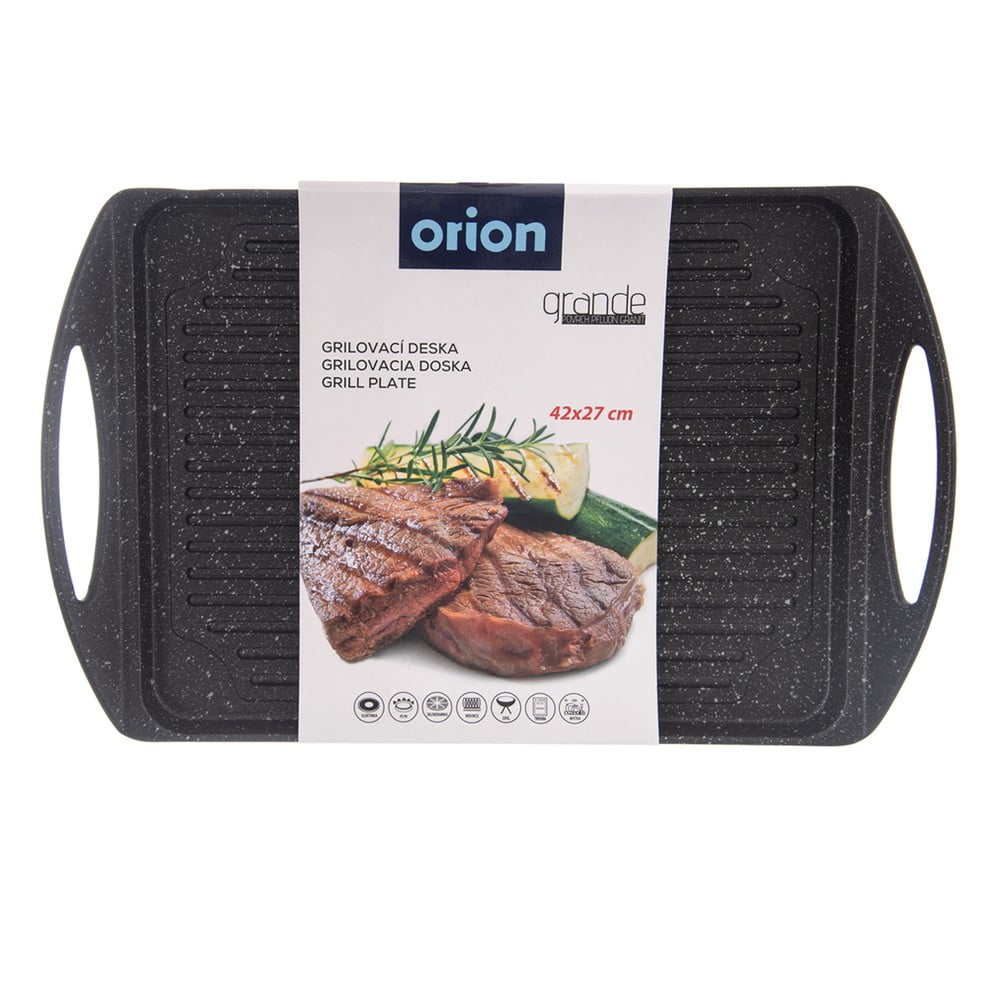 Aluminiowa płyta grillowa 27x42 cm GRANDE – Orion (zdjęcie 10)
