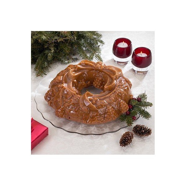Forma do pieczenia babki Nordic Ware Świąteczny wieniec-image-1
