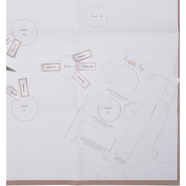 Planer rozsadzania gości weselnych Busy B Wedding Planner-image-3