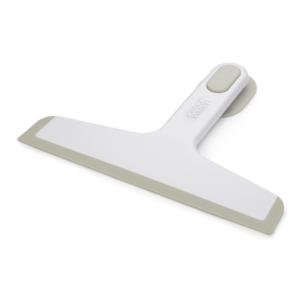 Biała ściągaczka z uchwytem 24 cm Duo – Joseph Joseph